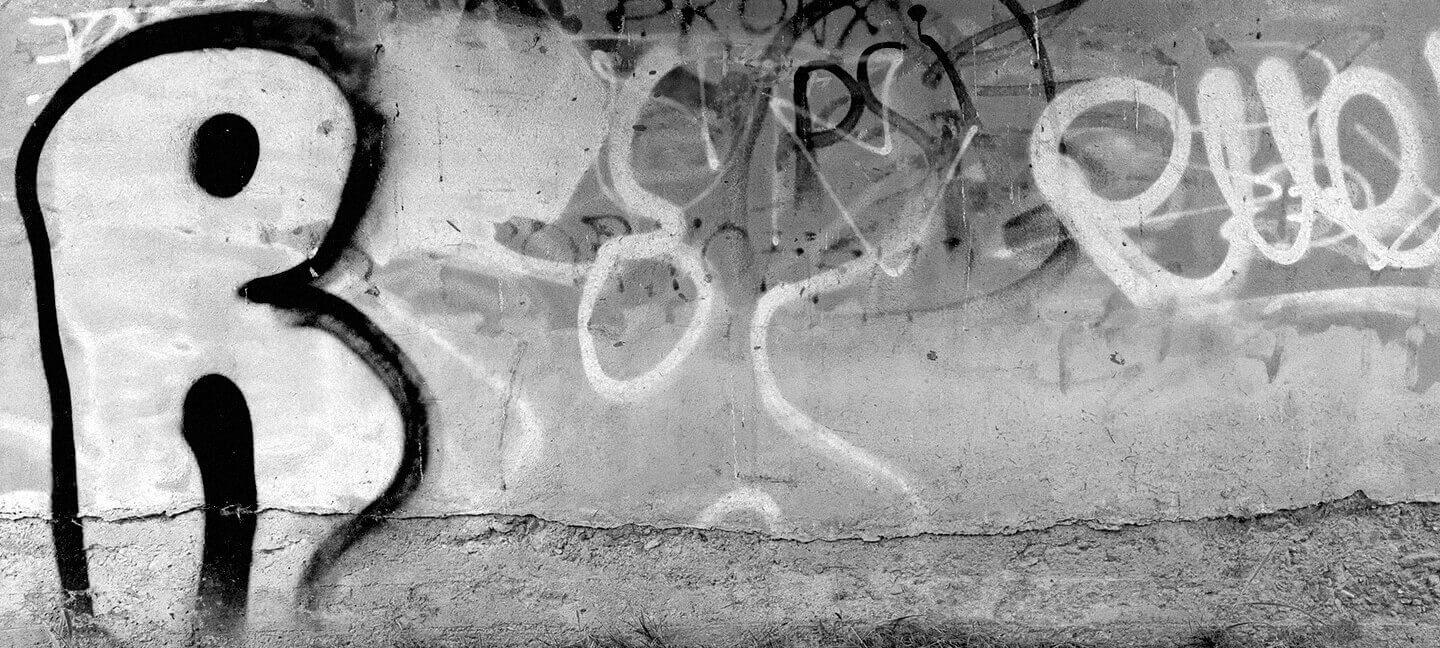 Graffiti na zdi