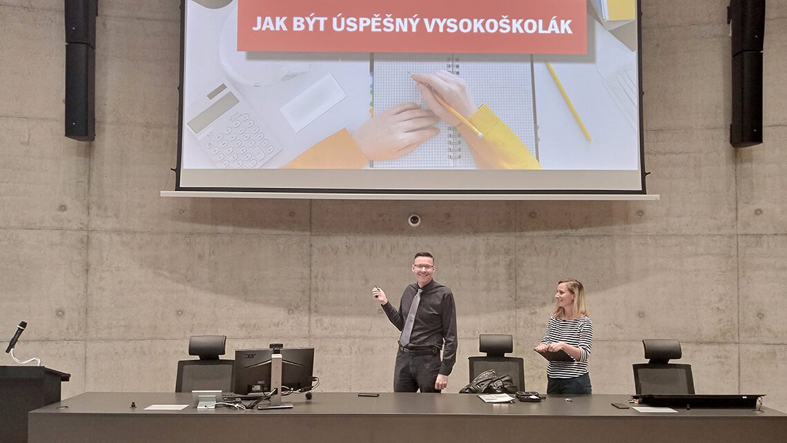Jak jsem přednášel na vysoké škole - průběh