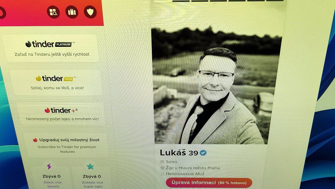 Jak jsem vstoupil na Tinder