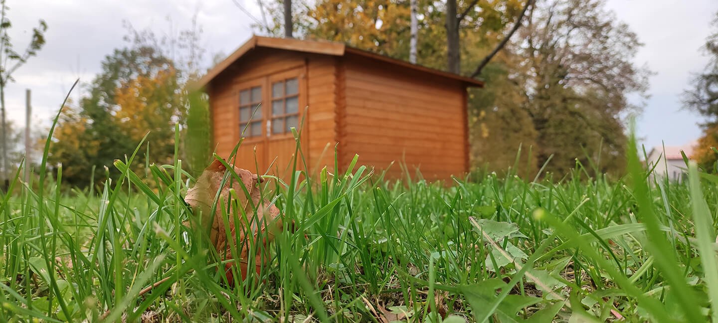 Dřevěná bouda