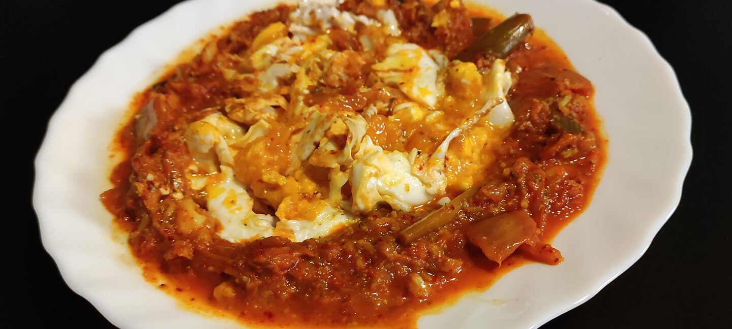 Kimchi s vejcem